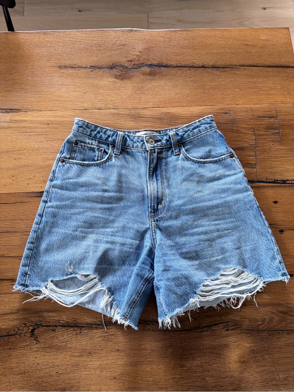 Abercrombie & Fitch The Loose Short High Rise Curve Love Size 26